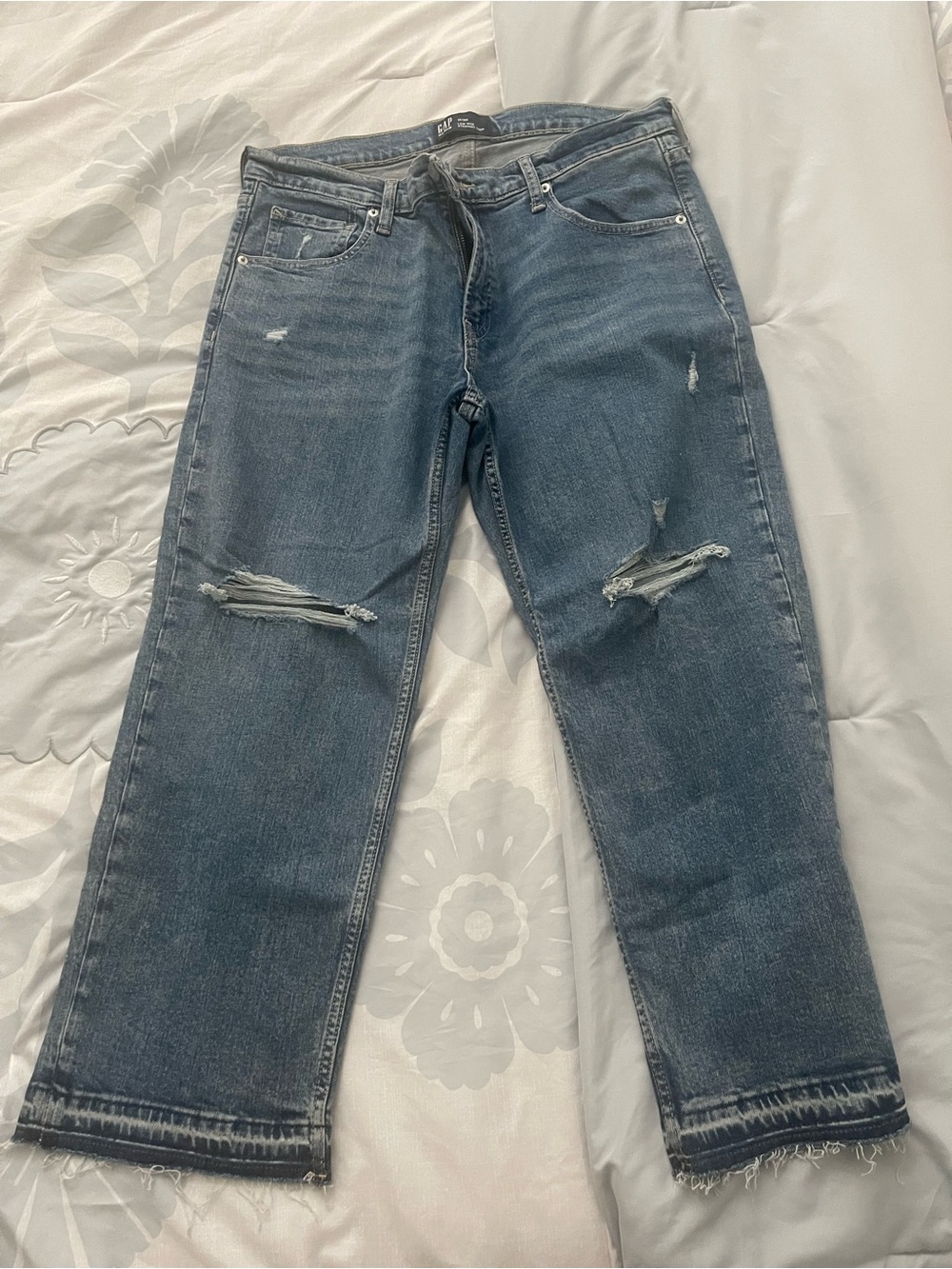 GAP Low Rise Straight Crop